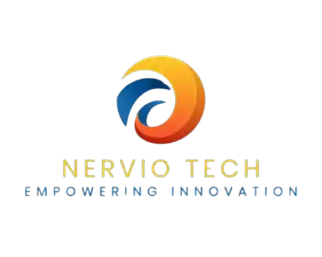 leading digital marketing Company in Kuwait-nervio logo in black backround in about section